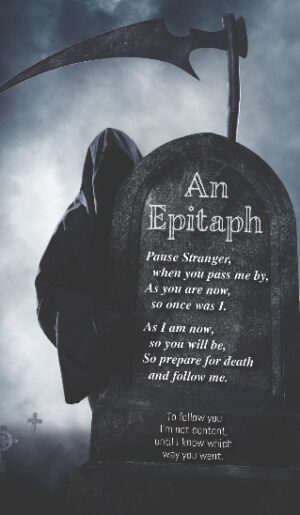 Tract: An Epitaph