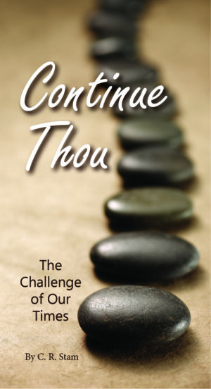 Booklet: Continue Thou