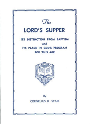 Booklet: The Lord's Supper