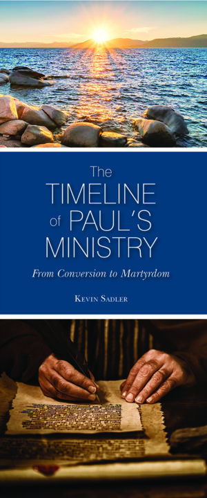 Fold-Out Chart: The Timeline of Paul's Ministry, Conversion to Martyrdom